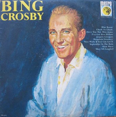 Bing Crosby – Bing Crosby (Self-titled) (G+, 1965, LP, Metro Records – M-523)