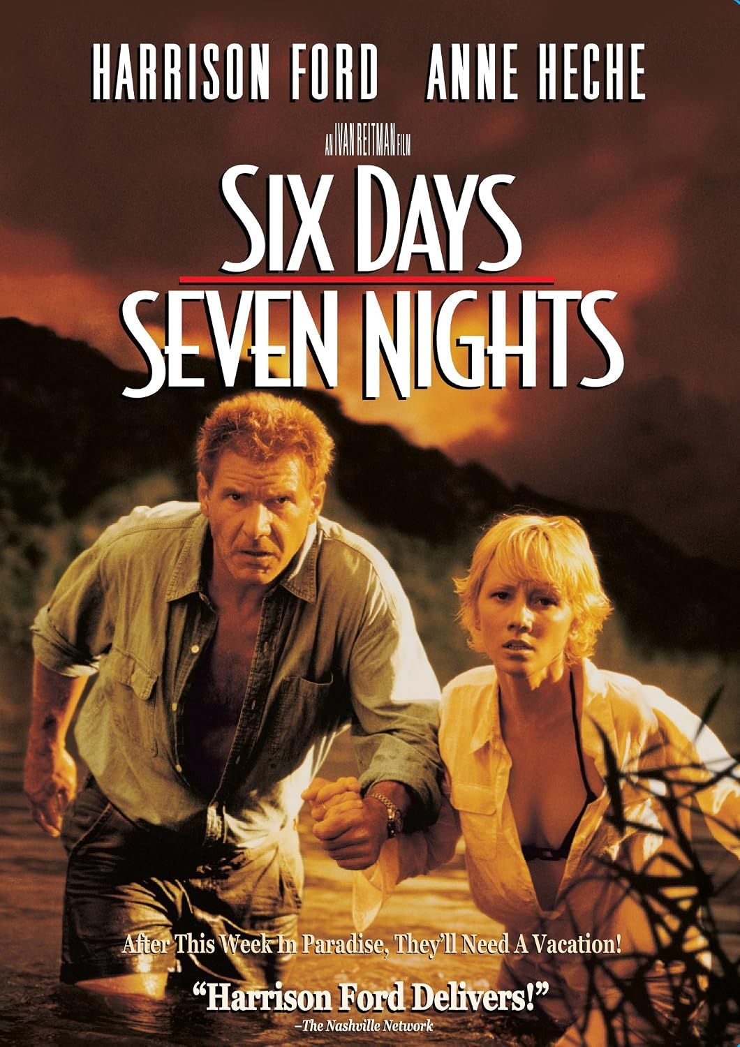 Six Days, Seven Nights (1998) (Factory Sealed, DVD) Harrison Ford