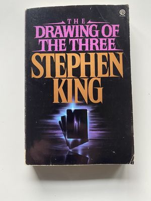 King, Stephen (FA) The Dark Tower #2 The Drawing of the Three (1987, 1st Plume Paperback, TP)