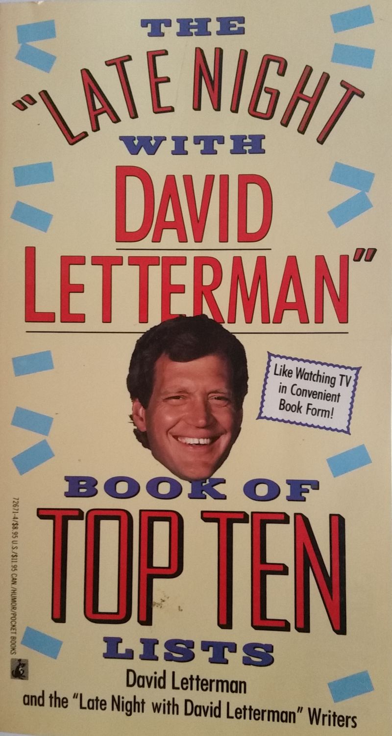 Letterman, David - The Late Night with David Letterman Book of Top Ten Lists (TP)