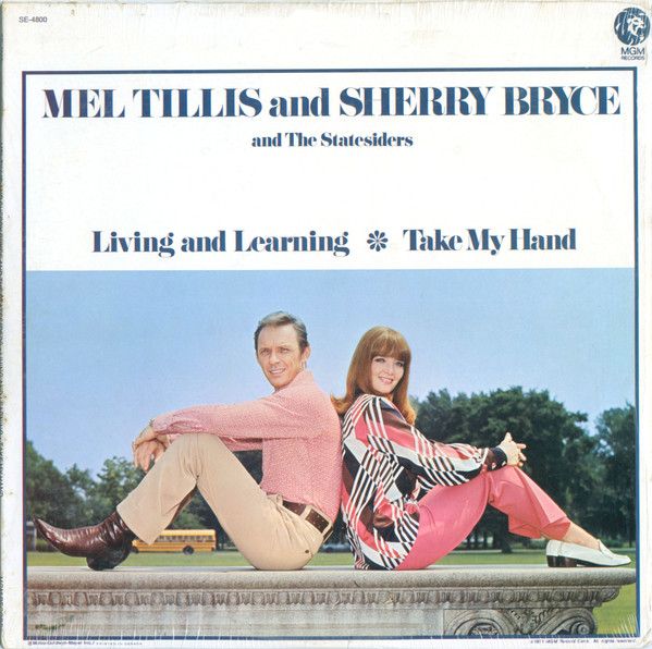 Mel Tillis and Sherry Bryce – Living And Learning / Take My Hand (VG, 1971, LP, MGM Records – SE-4800)