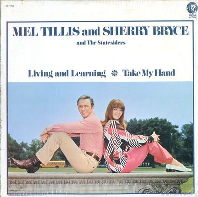 Mel Tillis and Sherry Bryce – Living And Learning / Take My Hand (VG, 1971, LP, MGM Records – SE-4800)