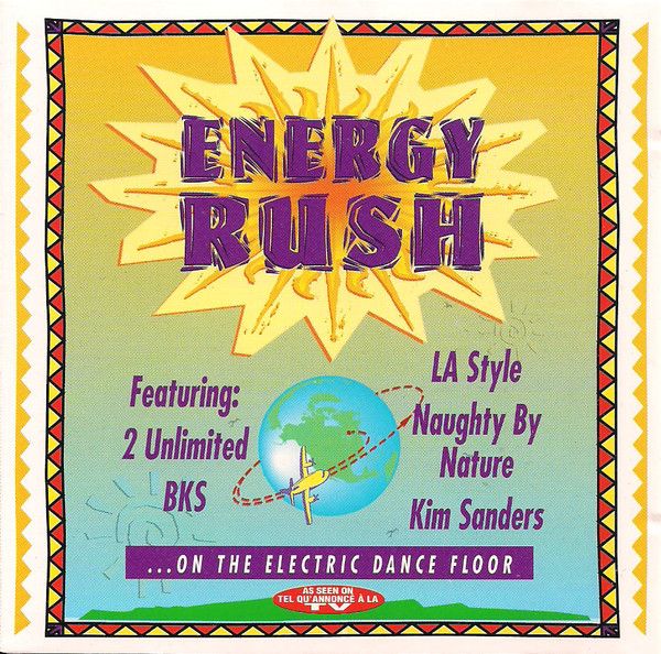 Various ‎– Energy Rush... On The Electric Dance Floor (CD)