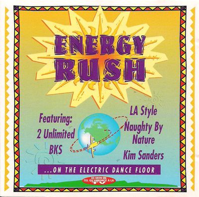 Various ‎– Energy Rush... On The Electric Dance Floor (CD)