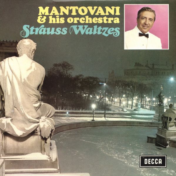 Mantovani &amp; His Orchestra – Strauss Waltzes (VG+, 1969, LP, Stereo, Decca – SKL 4010)