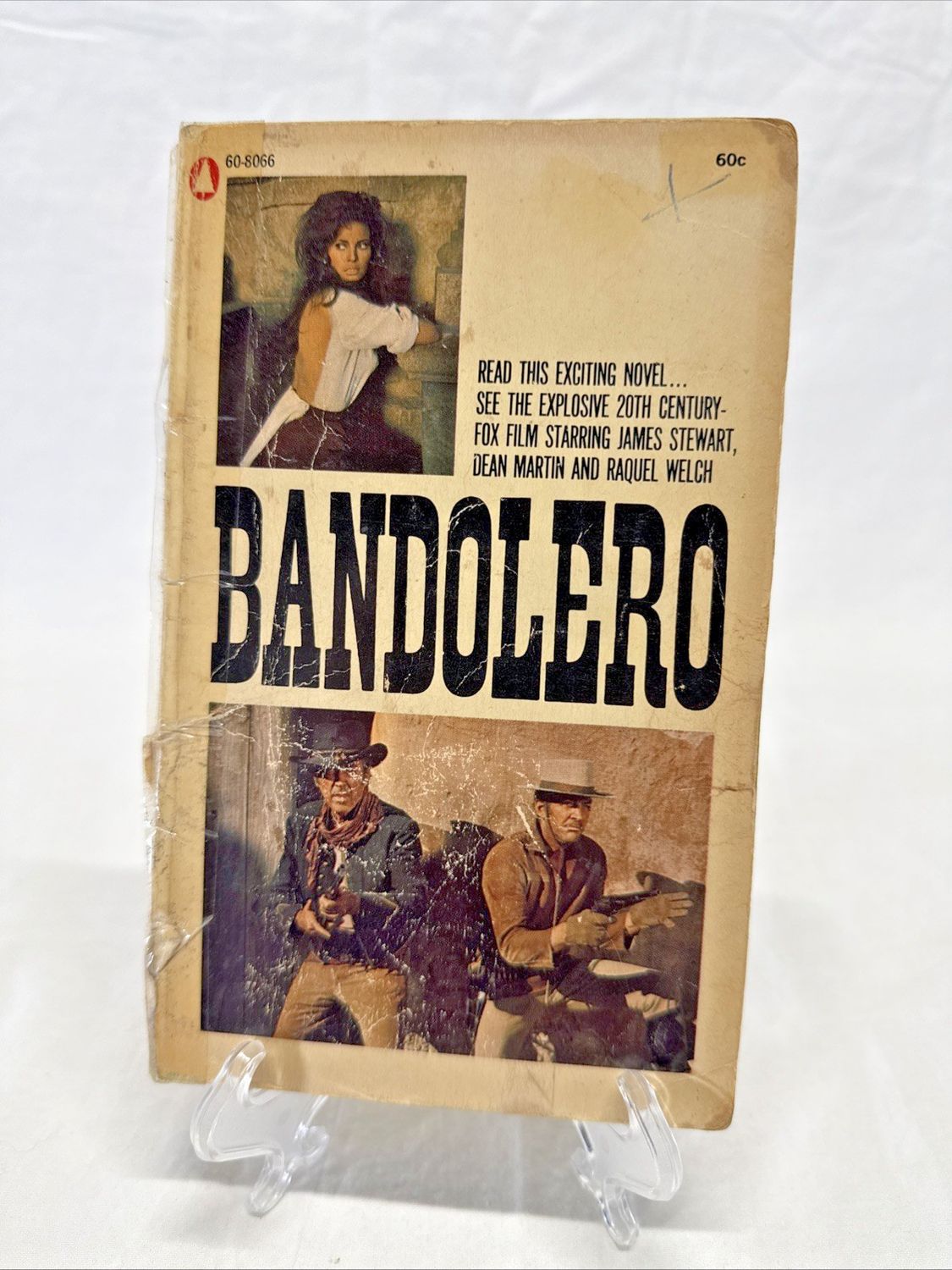 Hano, Arnold - Bandolero (1967, PB) Raquel Welch, James Stewart, Dean Martin Cover