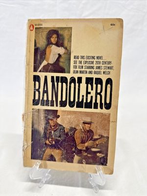 Hano, Arnold - Bandolero (1967, PB) Raquel Welch, James Stewart, Dean Martin Cover