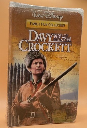 Davy Crockett: King of the Wild Frontier (1955) (VHS, 4123, Clamshell)