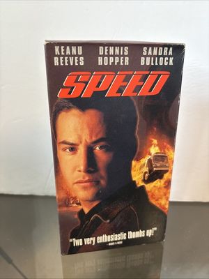 Speed (1994) (VHS 8638) Keanu Reeves