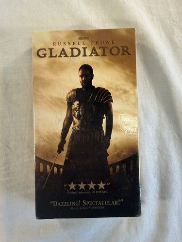 Gladiator (2000) Russell Crowe (ACT, VHS)