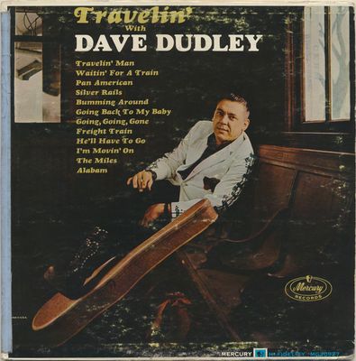 Dave Dudley – Travelin' With Dave Dudley (VG, 1964, LP, Mono, Mercury – MG-20927)