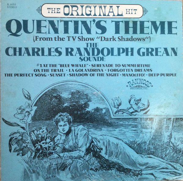 The Charles Randolph Grean Sounde – Quentin's Theme From the TV Show Dark Shadows (G+, 1969, LP, Ranwood – R 8055)