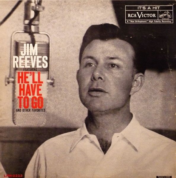 Jim Reeves – He'll Have To Go (VG, 1960, LP, Mono, RCA Victor – LPM-2223)