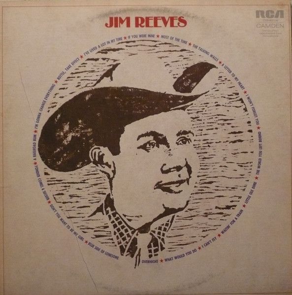 Jim Reeves – Jim Reeves (Self-titled Double LP) (VG, 1972, 2LP, RCA Camden – CXS-9001e)