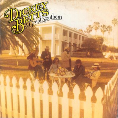 Dickey Betts &amp; Great Southern – Dickey Betts &amp; Great Southern (Self-titled) (VG+, 1977, LP, Open Shrink, Arista – AL 4123)