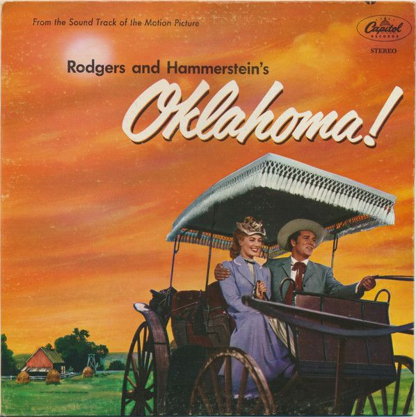 Rodgers &amp; Hammerstein - Oklahoma! Original Motion Picture Soundtrack (VG, 1955, LP, Capitol Records – SWAO 595)