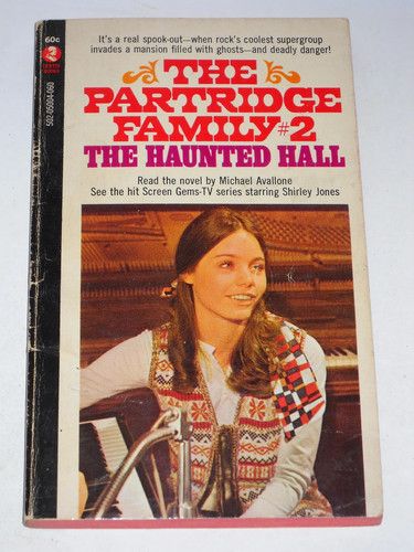 The Partidge Family #2: The Haunted Hall by Michael Avallone (1970, Curtis Books, PB)