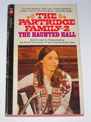 The Partidge Family #2: The Haunted Hall by Michael Avallone (1970, Curtis Books, PB)