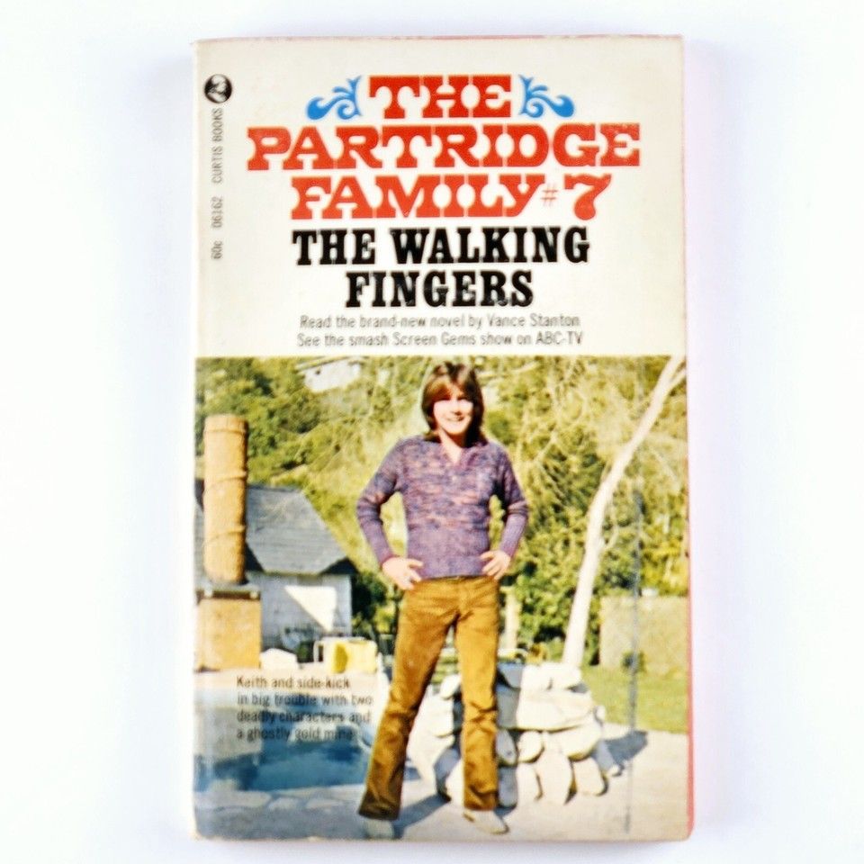 The Partidge Family #7: The Walking Fingers by Vance Stanton (1972, Curtis Books, PB)