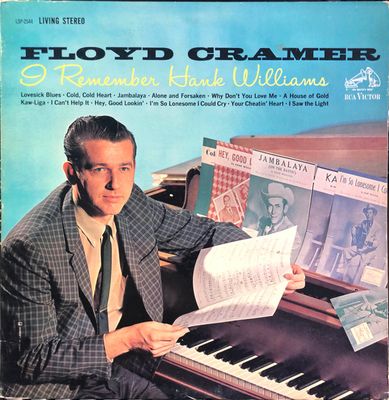 Floyd Cramer – I Remember Hank Williams (VG, 1962, LP, RCA Victor – LSP-2544)