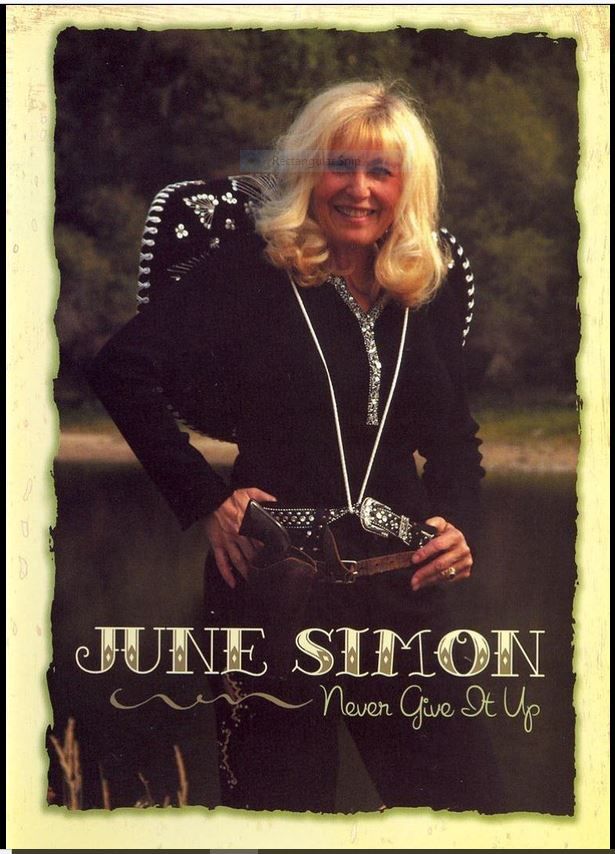 June Simon: Never Give It Up (2006) (DVD) (Factory Sealed)