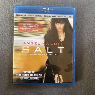 Salt (2010) Deluxe Extended Edition, Angelina Jolie (THR, Blu-Ray/DVD)