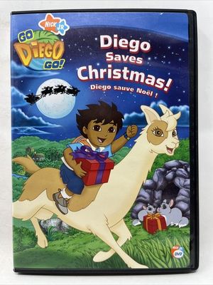 Go Diego Go! Diego Saves Christmas (2007) (KID, DVD)