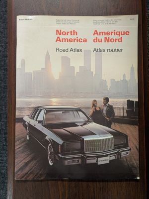 Rolph-McNally (912.7) North American Road Atlas (1983)