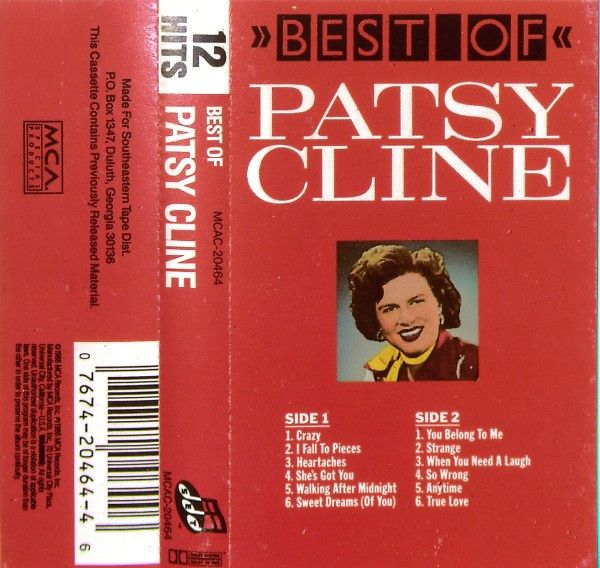 Patsy Cline – Best Of Patsy Cline - 12 Hits (CAS)