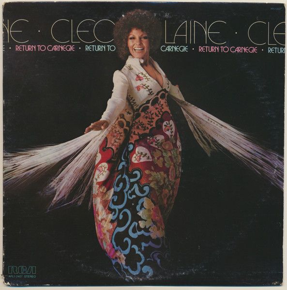 Cleo Laine – Return To Carnegie (VG, 1977, RCA Victor AFL1-2407)