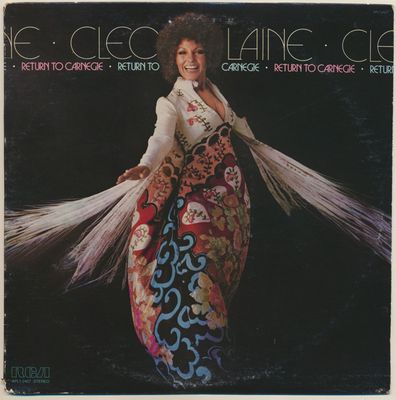 Cleo Laine – Return To Carnegie (VG, 1977, RCA Victor AFL1-2407)