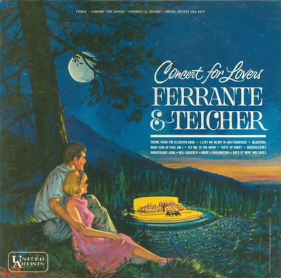 Ferrante &amp; Teicher – Concert For Lovers (VG, 1963, LP, United Artists Records UAS 6315)