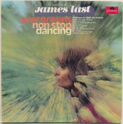 James Last – Evergreens Non Stop Dancing (VG, 1973, LP, Polydor – 543.100)