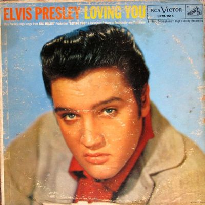 Elvis Presley – Loving You (G, 1957, LP, Mono, RCA Victor – LPM 1515, Canada)