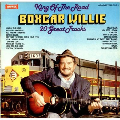 Boxcar Willie – King Of The Road (VG, 1980, LP, Warwick Records – WW5084, UK)