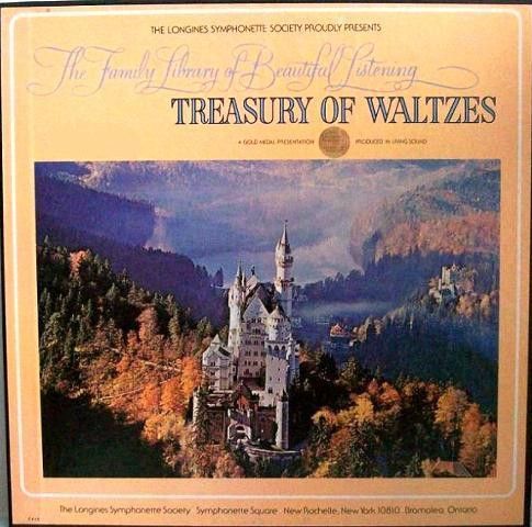 The Longines Symphonette Society – Treasury Of Waltzes (VG, 1973, 3LP, Boxed Set, C4-1A)