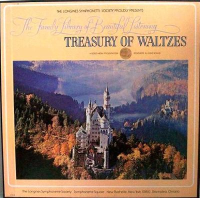 The Longines Symphonette Society – Treasury Of Waltzes (VG, 1973, 3LP, Boxed Set, C4-1A)