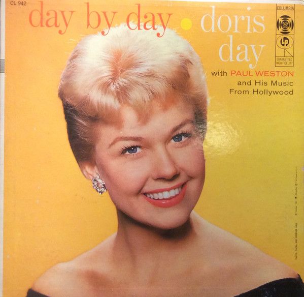 Doris Day with Paul Weston – Day By Day (VG, 1956, Mono, LP, Columbia – CL 942)