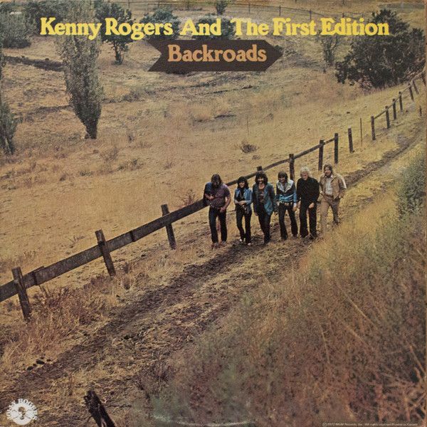 Kenny Rogers And The First Edition – Backroads (G+, 1972, LP, Jolly Rogers – JR 5001)