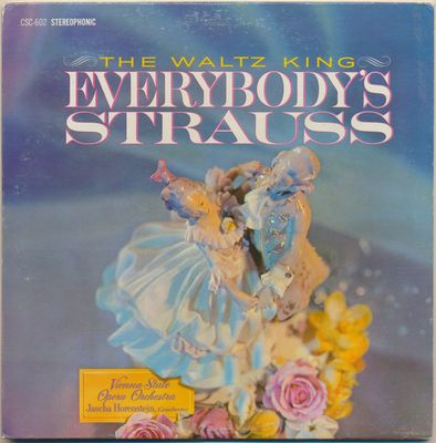 Vienna State Opera Orchestra – The Waltz King: Everybody's Strauss (VG, 1962, 2LP, RCA Victor Record Club – CSC-602, Canada)