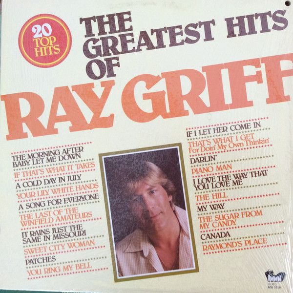 Ray Griff – The Greatest Hits Of Ray Griff (G+, 1981, LP, Boot Records – BOS 7219)