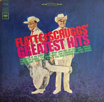 Flatt &amp; Scruggs – Greatest Hits (VG, 1977, LP, Columbia – CS 9370)