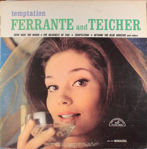 Ferrante And Teicher – Temptation (VG, 1966, LP, Mono, ABC-Paramount – ABC-561)