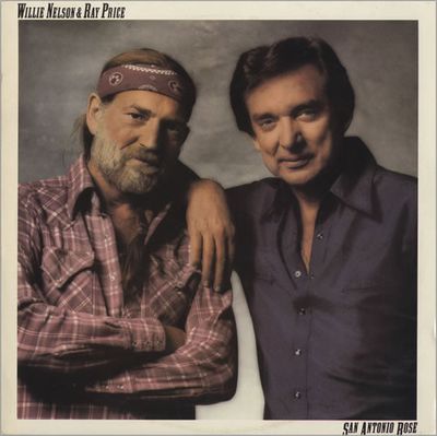 Willie Nelson &amp; Ray Price – San Antonio Rose (NM, 1980, LP, Columbia – JC 36476)