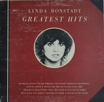 Linda Ronstadt – Linda Ronstadt Greatest Hits (G+, LP, Reissue, Asylum Records – 6E-106)