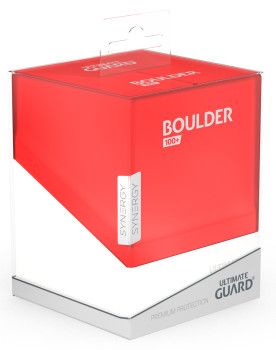 Ultimate Guard Boulder: Synegy 100+  : White/Red
