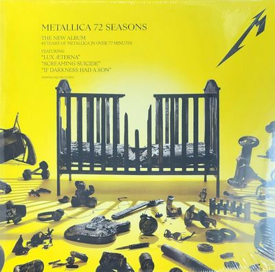 Metallica – 72 Seasons (New, 2023, 2LP, Blackened – BLCKND055-1)
