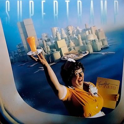 Supertramp ‎– Breakfast In America (G+, 1979, LP, A&amp;M Records – SP-3708)