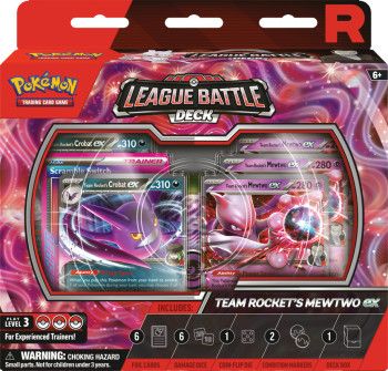 Pokemon TCG Battle League Deck: Team Rocket's Mewtwo EX
