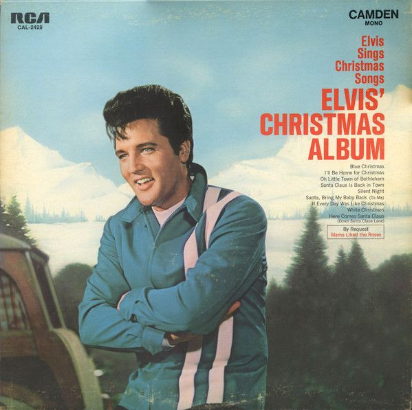 Elvis Presley – Elvis' Christmas Album (G+, 1970, LP, Mono, RCA Camden – CAL-2428)